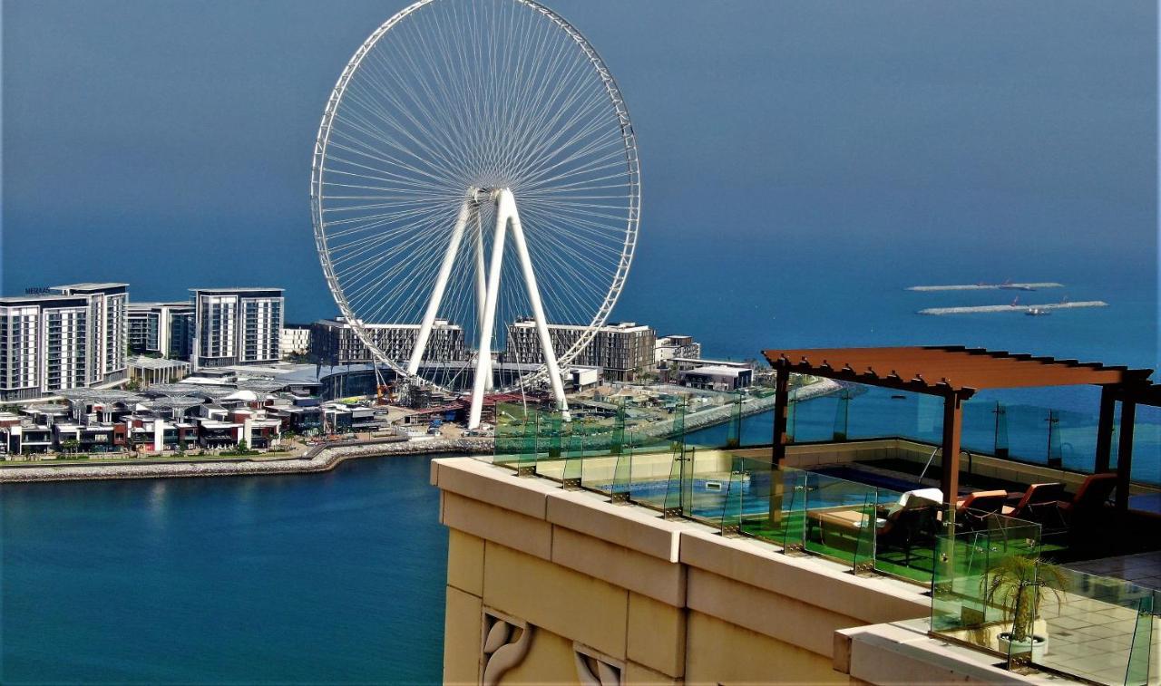 Apartamento Jbr Penthouse With Terrace Pool Dubái Exterior foto