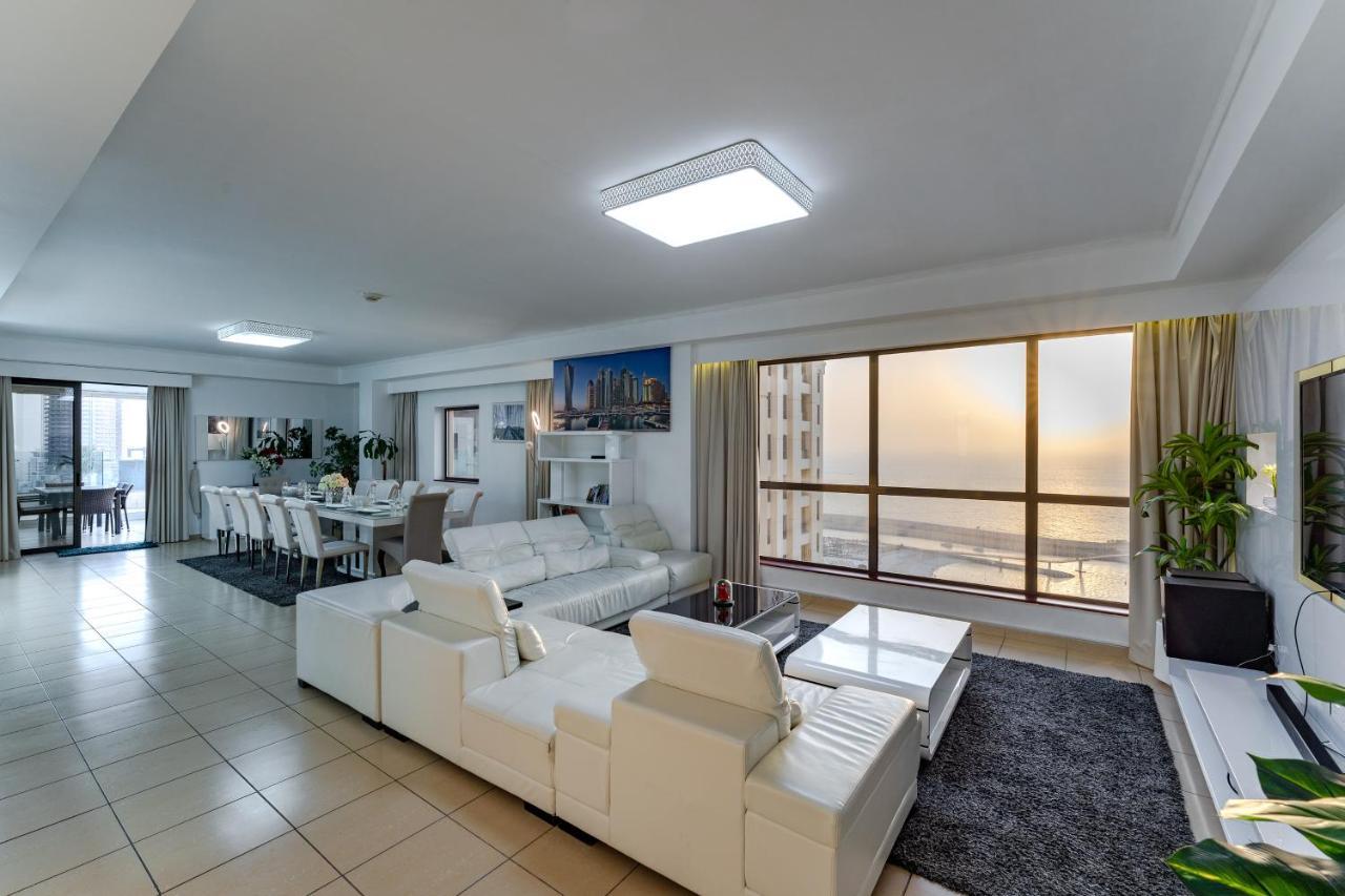 Apartamento Jbr Penthouse With Terrace Pool Dubái Exterior foto