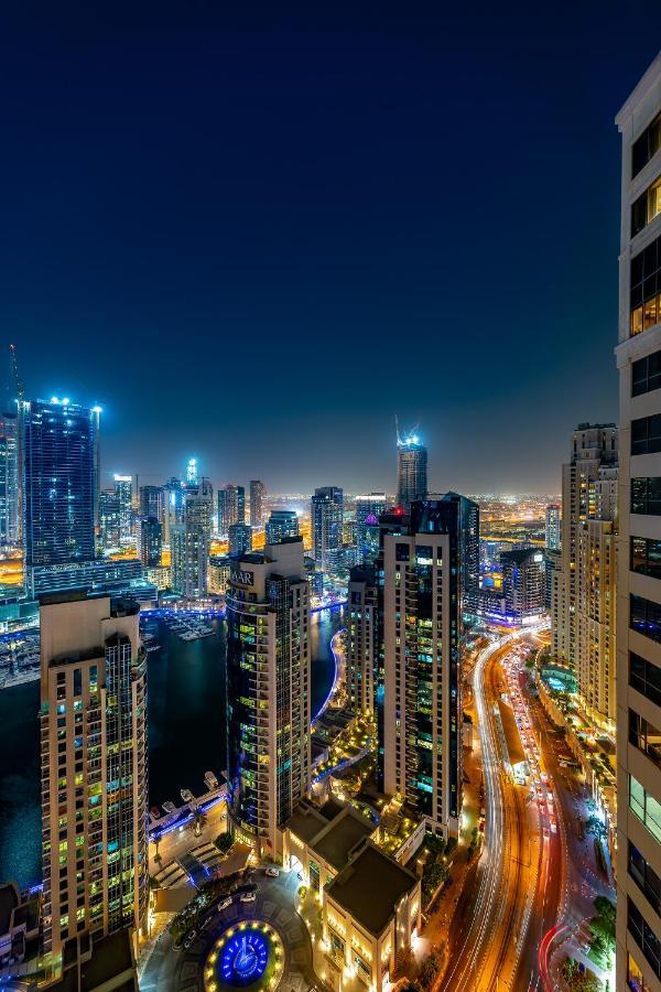 Apartamento Jbr Penthouse With Terrace Pool Dubái Exterior foto