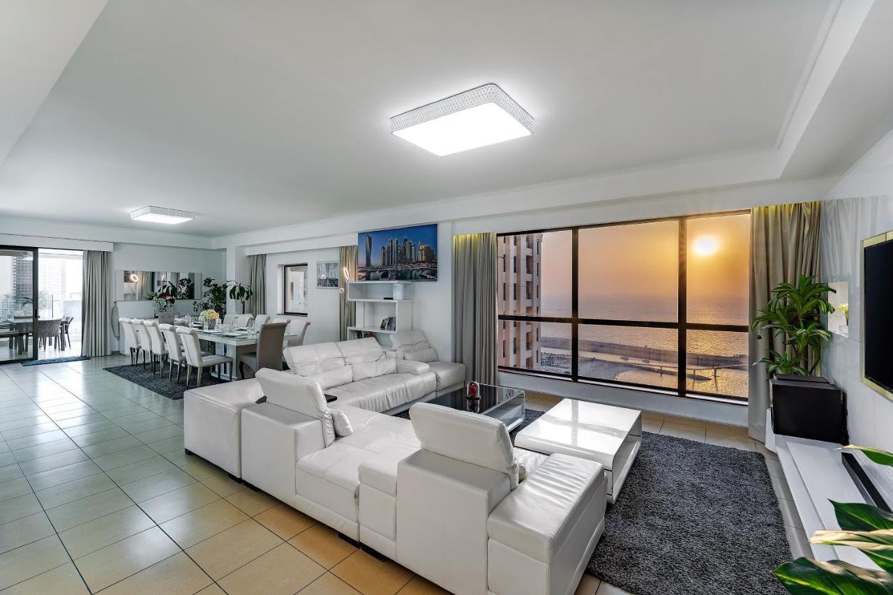Apartamento Jbr Penthouse With Terrace Pool Dubái Exterior foto