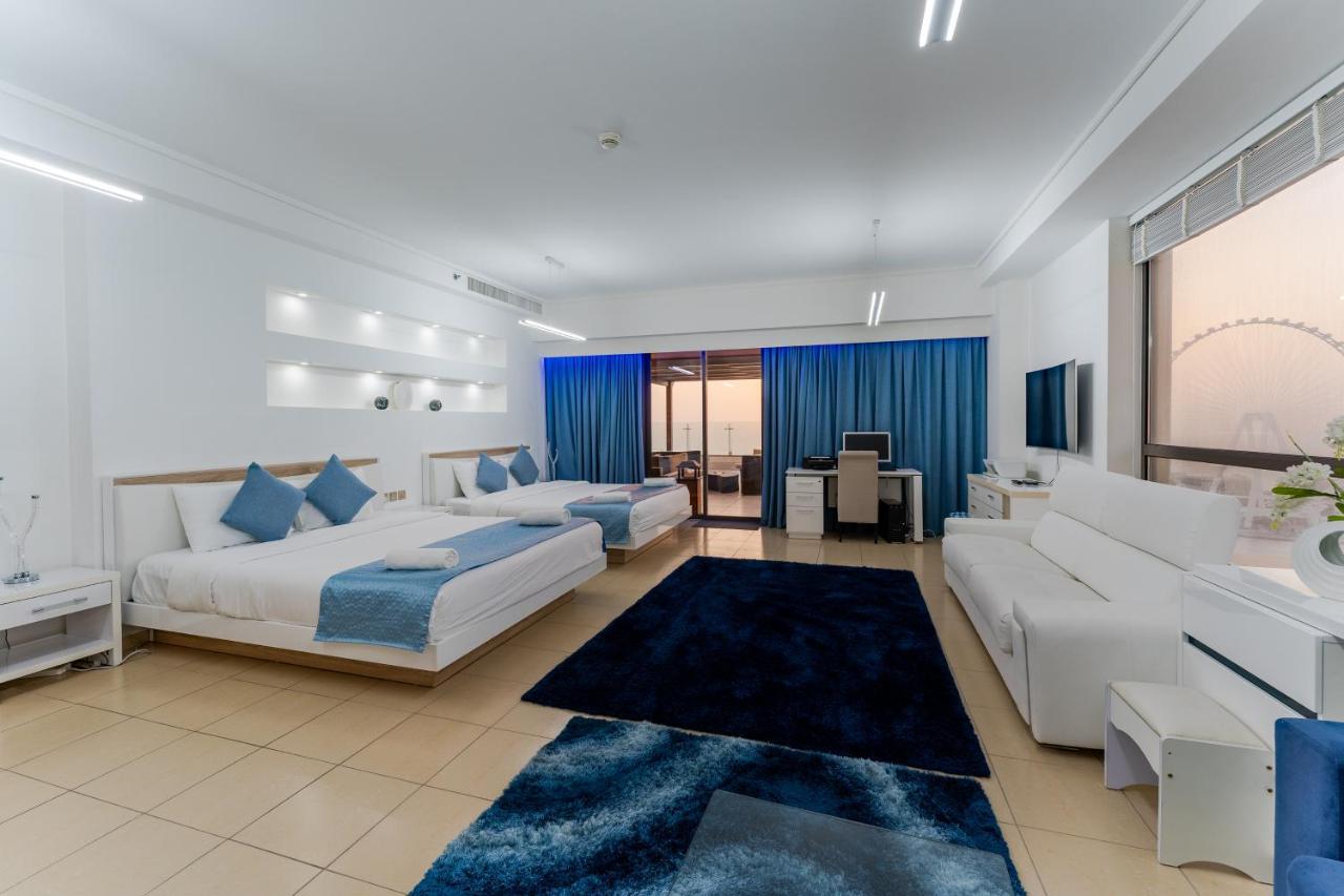 Apartamento Jbr Penthouse With Terrace Pool Dubái Exterior foto