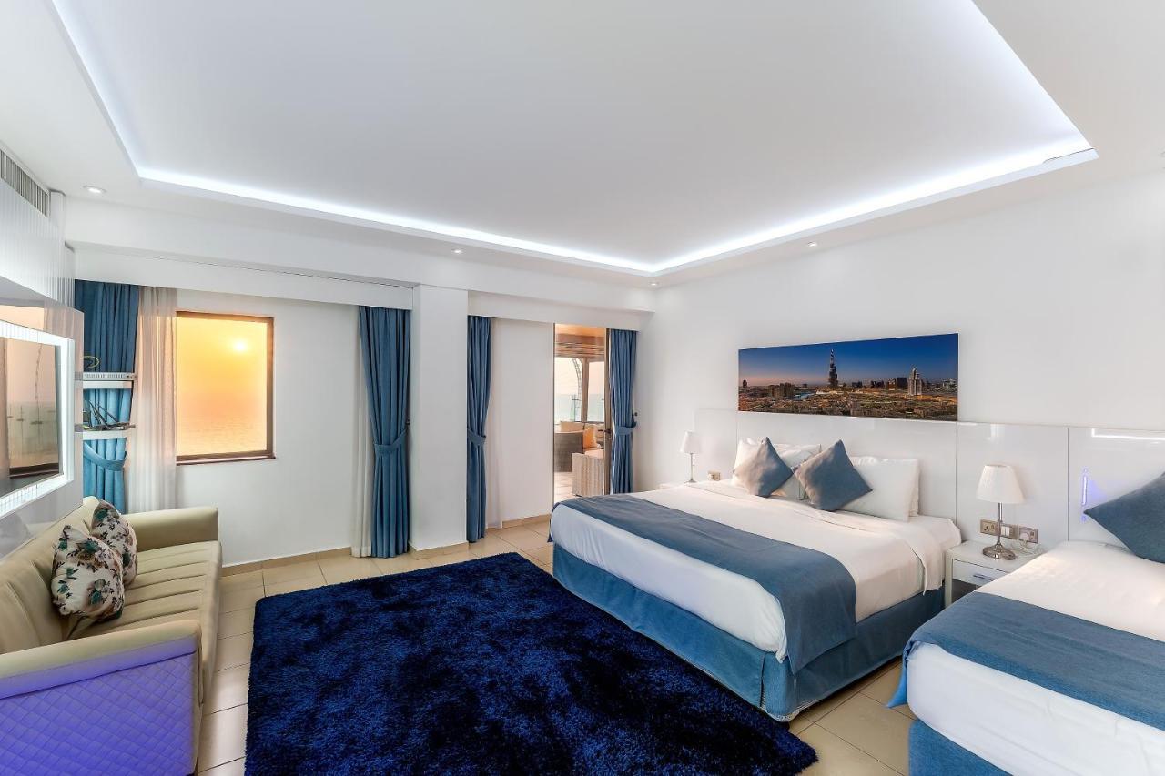 Apartamento Jbr Penthouse With Terrace Pool Dubái Exterior foto
