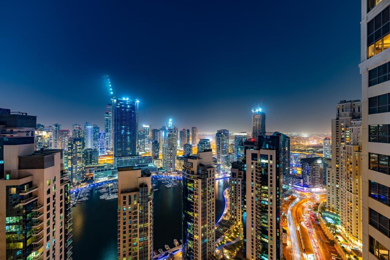 Apartamento Jbr Penthouse With Terrace Pool Dubái Exterior foto