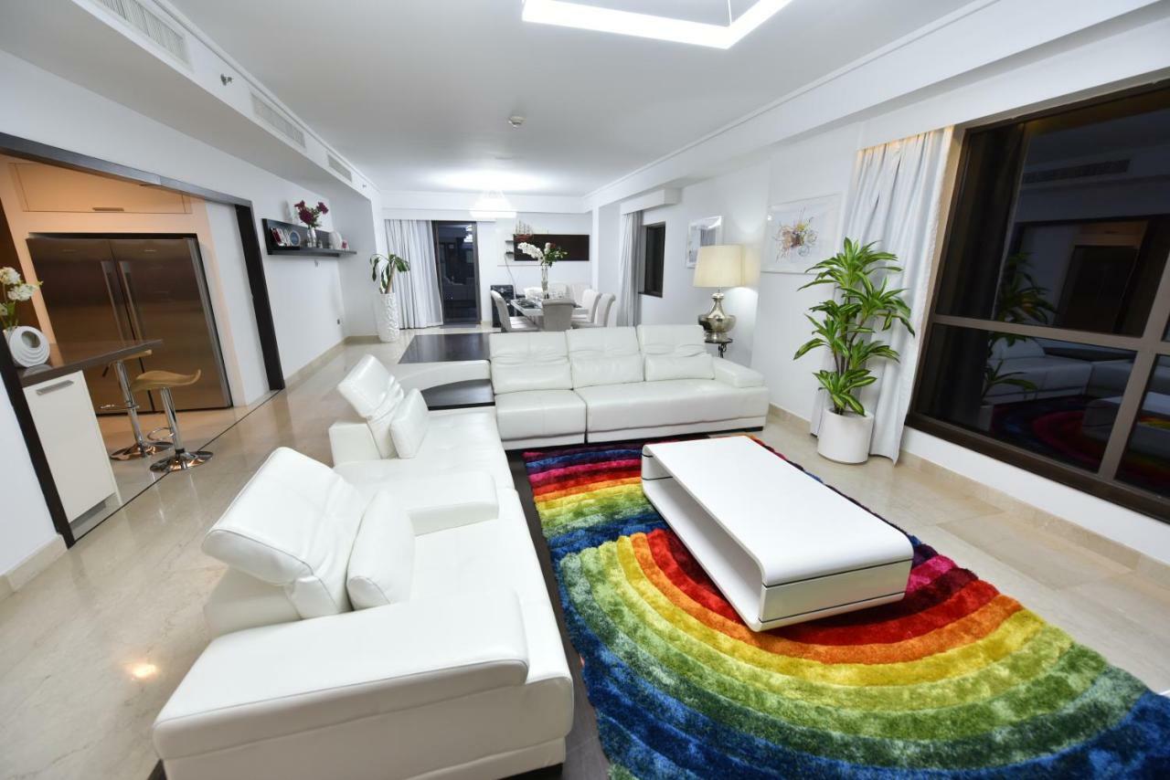 Apartamento Jbr Penthouse With Terrace Pool Dubái Exterior foto