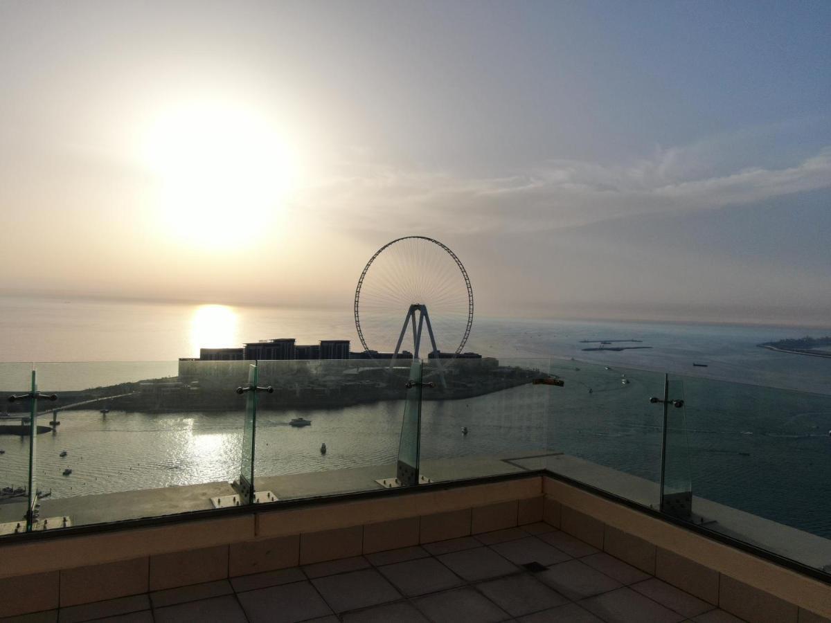 Apartamento Jbr Penthouse With Terrace Pool Dubái Exterior foto